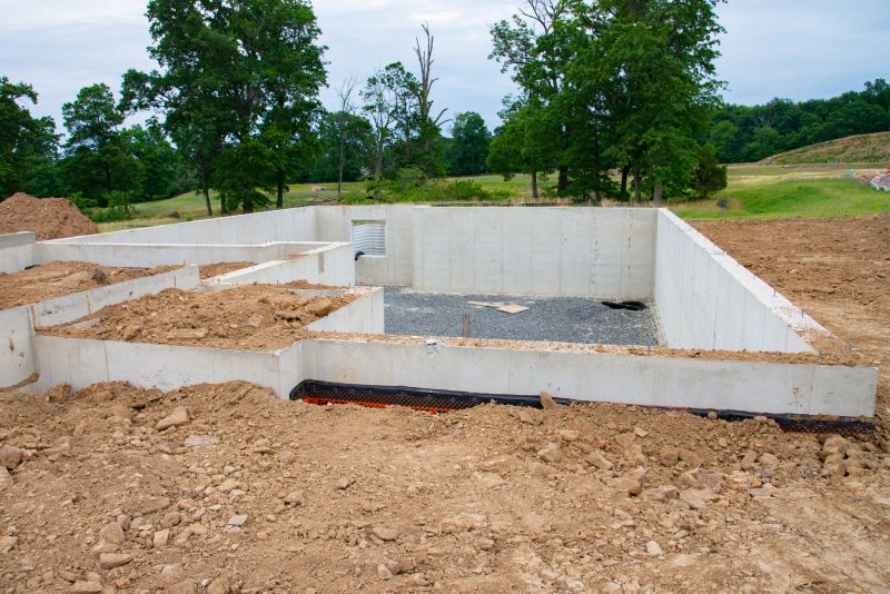 Foundation Wall Pouring